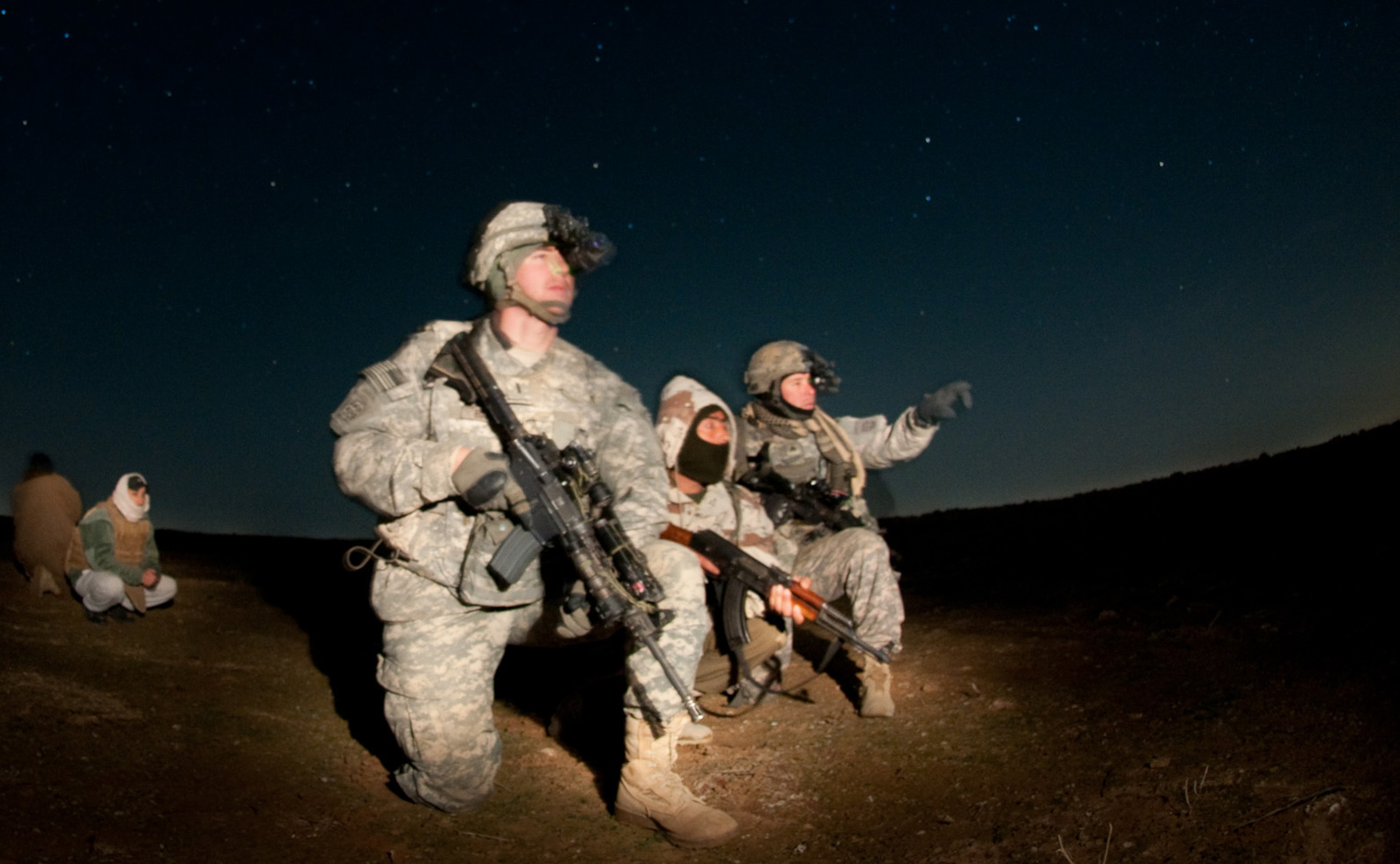 Haptic Vibrating Belts Guide U.S. Soldiers Through the Darkness