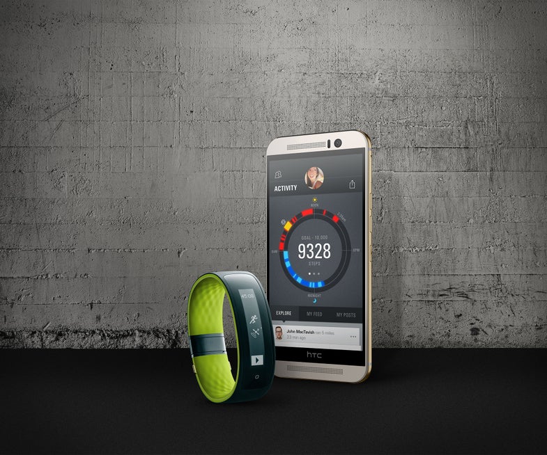 HTC’s Grip Wristband Helps Outdoor Runners With Built-In GPS