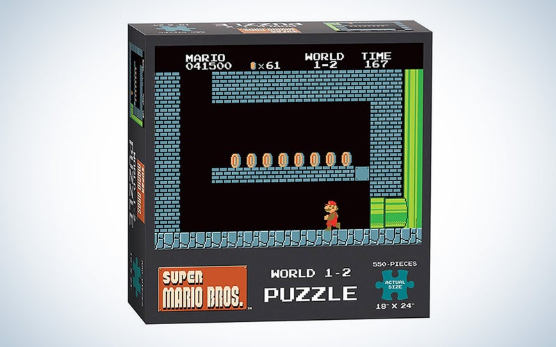Super Mario Bros. World 1-2 550pc Puzzle - Exclusive