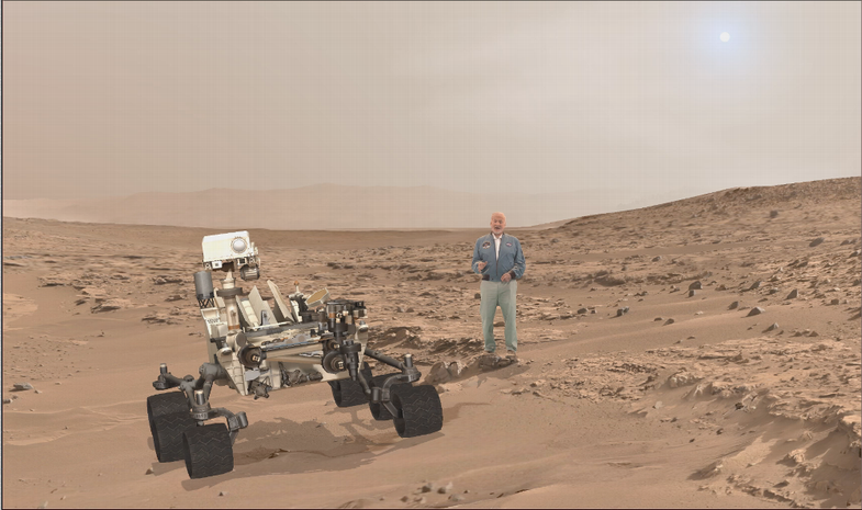New Exhibit Uses Augmented Reality To Send You To Mars