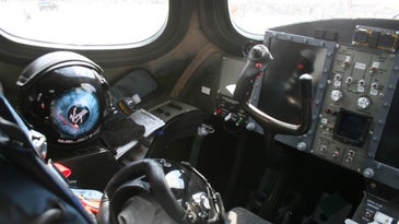 First Photos Inside Virgin Galactic's Mothership Cockpit