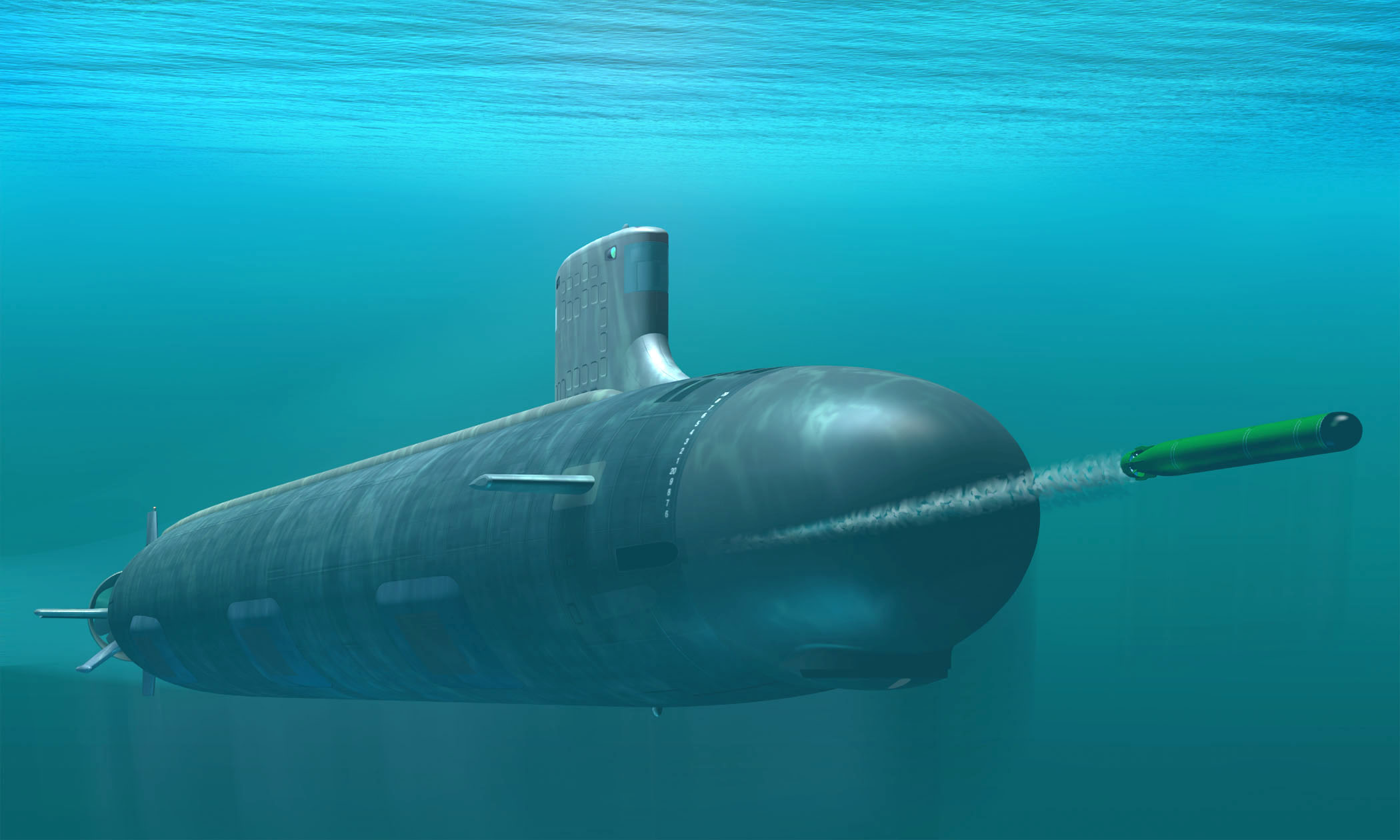 Concept Art For Virginia Class Submarine