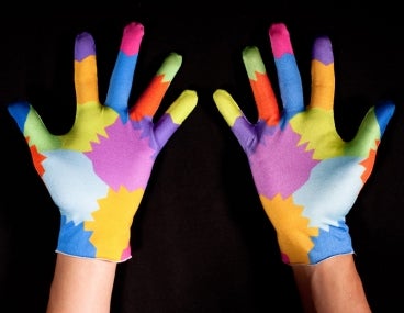 MIT Gesture-Based Computing System Uses Motley Clown Gloves for Finer, Faster Control