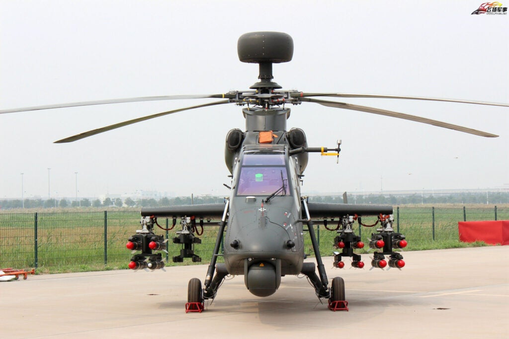 Z-19 China Attack Helicopter Radar