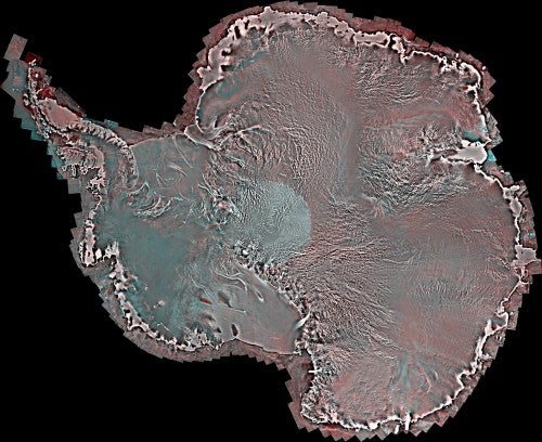 New map of Antarctica