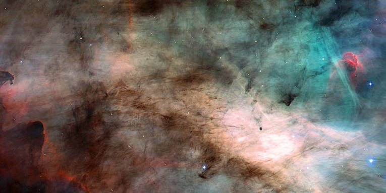 Pretty Space Pics: The Dark, Artistic Center of the Omega Nebula