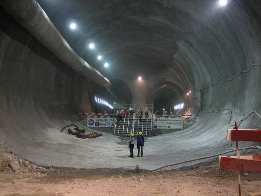 Wye Junction, at the World's Longest Tunnel