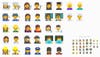 The new emoji included in Unicode's update.