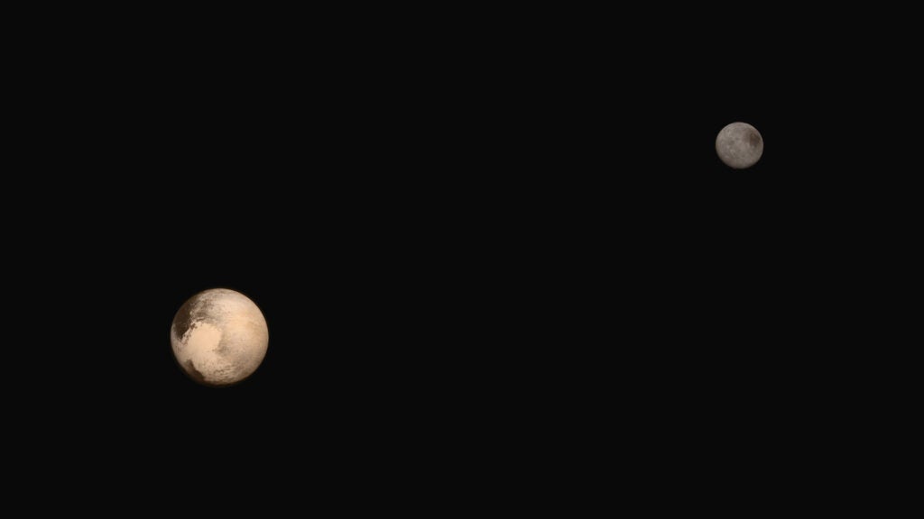 Pluto and Charon Hanging Out