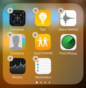 You'll soon be able to delete stock Apple apps.