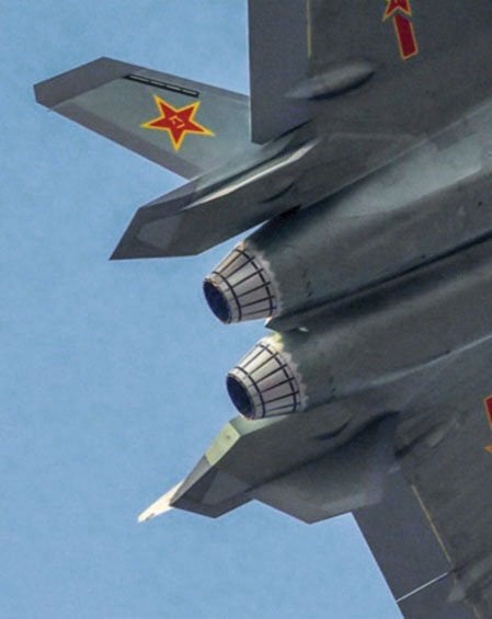 J-20 Stealth Fighter 2015 China Engines