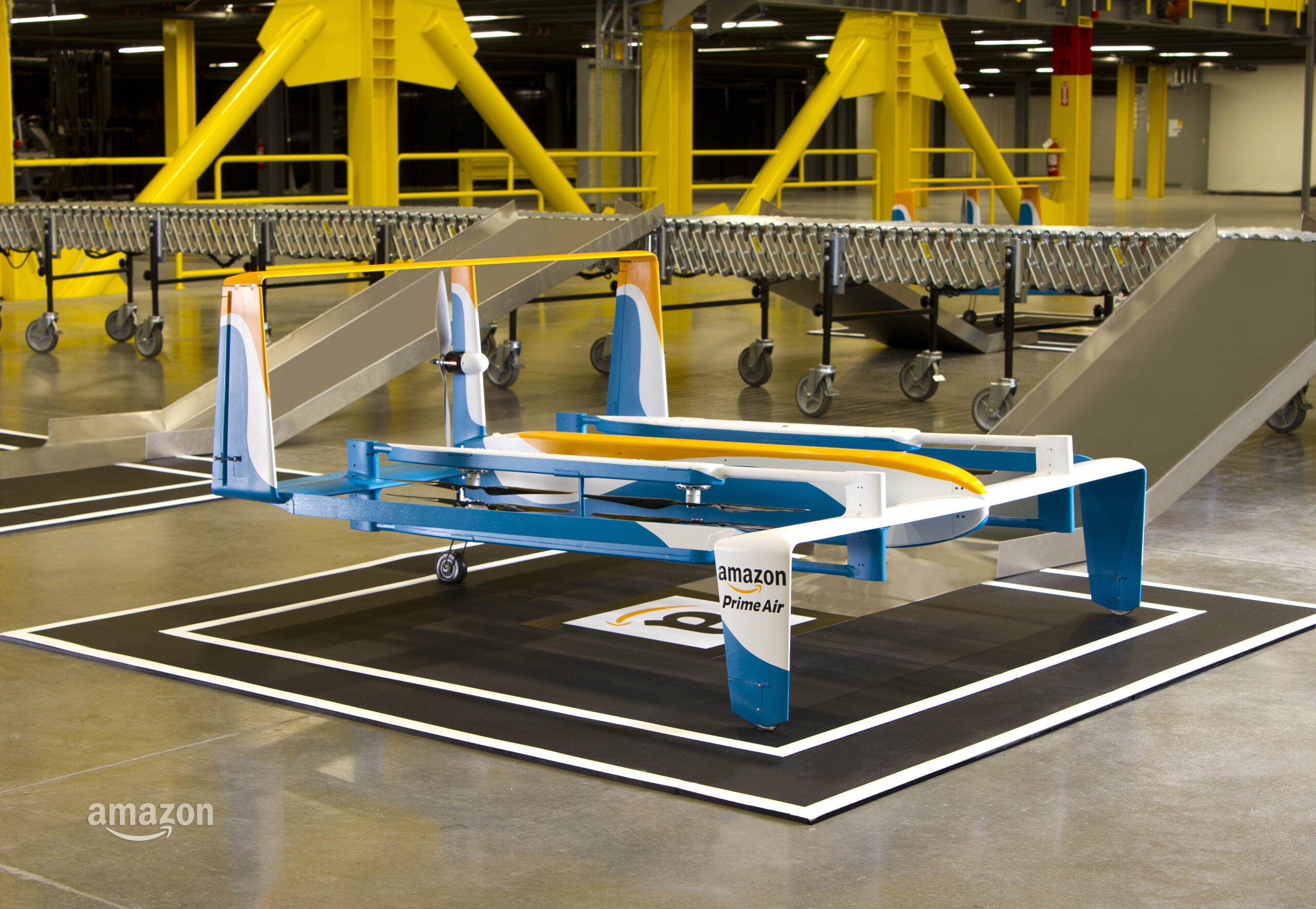 Amazon Shows Off New Delivery Drones With ‘Top Gear’s’ Clarkson