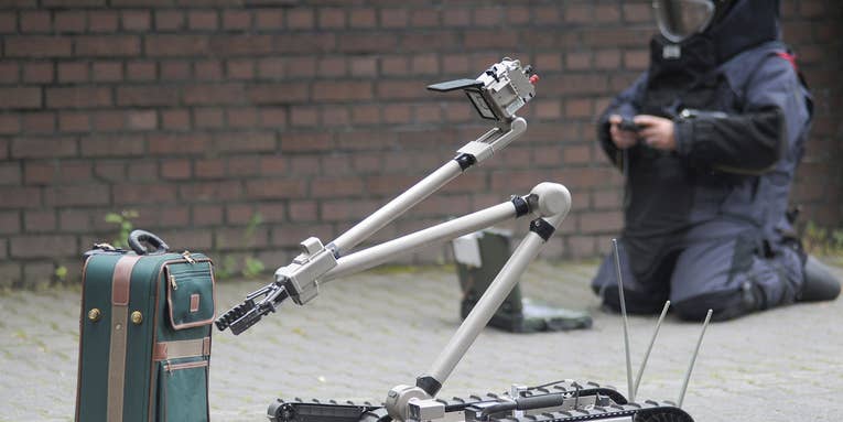 German Researchers Are Developing A Bomb Squad Robot That Sees Inside Suitcases