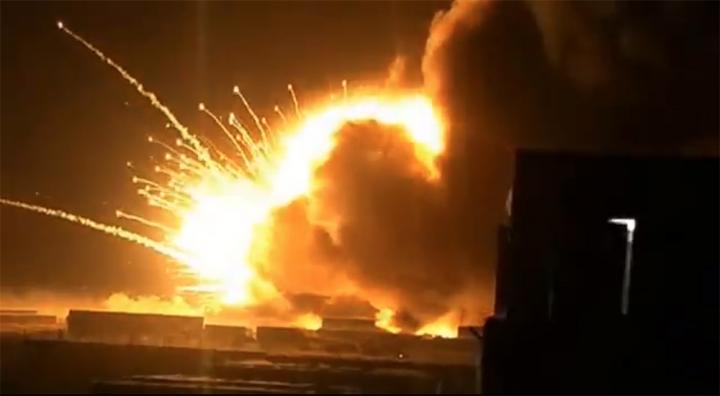Ammunition Explosion Iraq