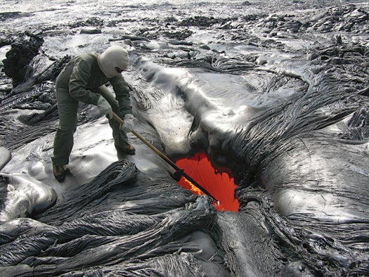 <strong>Career:</strong> Geophysicist <strong>Learn to:</strong> Measure lava flow on volcanoes As many as 20 students compete for each volunteer position working and living on one of the world's most active volcanos. Up to eight students at a time sleep in a house in a national park and wake up before the crack of dawn to hike into the wilderness, mapping a region that might soon begin oozing molten rock. The payoff: helping elite researchers measure some extremely powerful underground action, including the bulging shapes created by underground magma flow and the seismic activity that spurs eruptions. Says scientist-in-charge Jim Kauahikaua, "For many, it's their first experience with volcano work, and it changes their lives." <strong>Phone:</strong> 808-967-7328 <strong>Website:</strong> <a href="http://hvo.wr.usgs.gov">U.S. Geological Survey</a>
