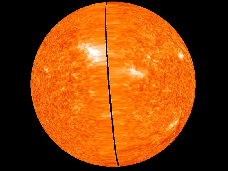 The sunspot reincarnation theory mentioned earlier might be a triumph of computer models, but a fleet of sun-observing spacecraft will be able to prove it right or wrong. Solar flares and coronal mass ejections (CMEs) are the holy grail of sun research — scientists want to be able to predict when they'll happen, but central to that ability is a deeper understanding of how they are produced. NASA's Solar Dynamics Observatory will help scientists study the life cycle of the sun's magnetic field, which will explain the genesis of flares and CMEs, said Dean Pesnell, project scientist for SDO. "Solar flares are times when the sun has taken the magnetic field and converted it into heat. A CME is when the sun takes the magnetic field and just throws it away," he said. "What causes the flare must be something where the magnetic field is there, it's happy, and then it gets pushed up too much, and crinkled up too much, and it turns into heat. The final part that cannot do that is thrown off as a CME. We'd like to study all of that." SDO, which started collecting data in May 2010 after launching last February, can peer inside like an x-ray machine, measuring the motions of that great conveyor belt. Several companion spacecraft are also providing new observations. STEREO is sending 3-D movies of the sun in action, according to Joe Gurman, project scientist. STEREO is actually a pair of spacecraft orbiting the sun 180 degrees apart. They form right angles to the Earth-sun line, and their combined observations give a 360 degree view of the sun for the first time, Gurman said. "You are seeing some events that we couldn't see with any other spacecraft," he said. "Now that STEREO has 360 degree view, there is no part of the heliosphere that we won't have situational awareness in." That, too, is useful for studying flares and CMEs — as well as providing some <a href="http://sdo.gsfc.nasa.gov/">stunning 3-D video</a> of our star. You can even get it on your iPhone. Both SDO and STEREO, along with existing observatories like Hinode, will likely start answering some questions about the nature of flares and CMEs — but the next generation of solar probes will go even further.