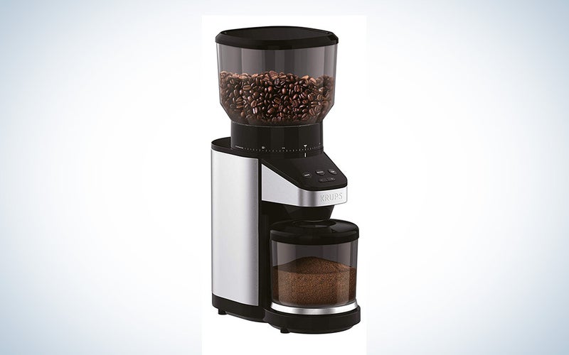 KRUPS burr coffee grinder