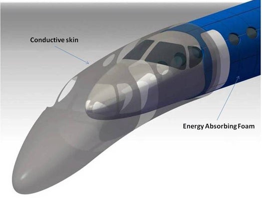 NASA Wants Airliners Wrapped in Self-Healing, Lightning-Proof, Interference-Repelling ‘Magic Skin’
