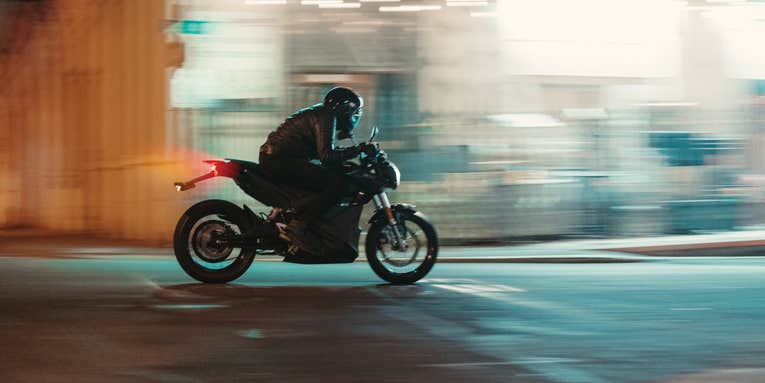 Riding Zero’s SR electric motorcycle