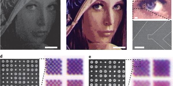 Researchers Reach the ‘Highest Possible’ Resolution for Color Laser Printing at 100,000 dpi