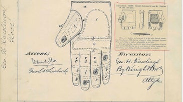 Glove patent design