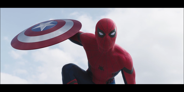 Spider-Man Hits The Web In New ‘Civil War’ Trailer