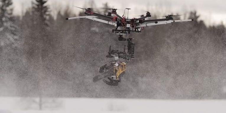 Finnish Filmmakers Gave A Drone A Chainsaw