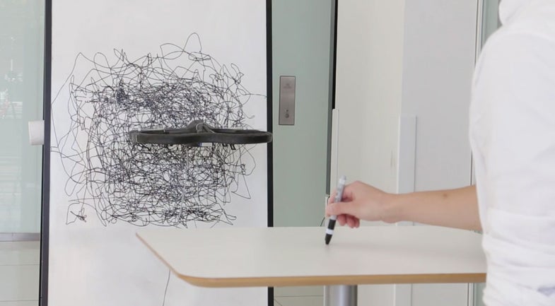 Sketchy MIT Drone Draws As It Flies