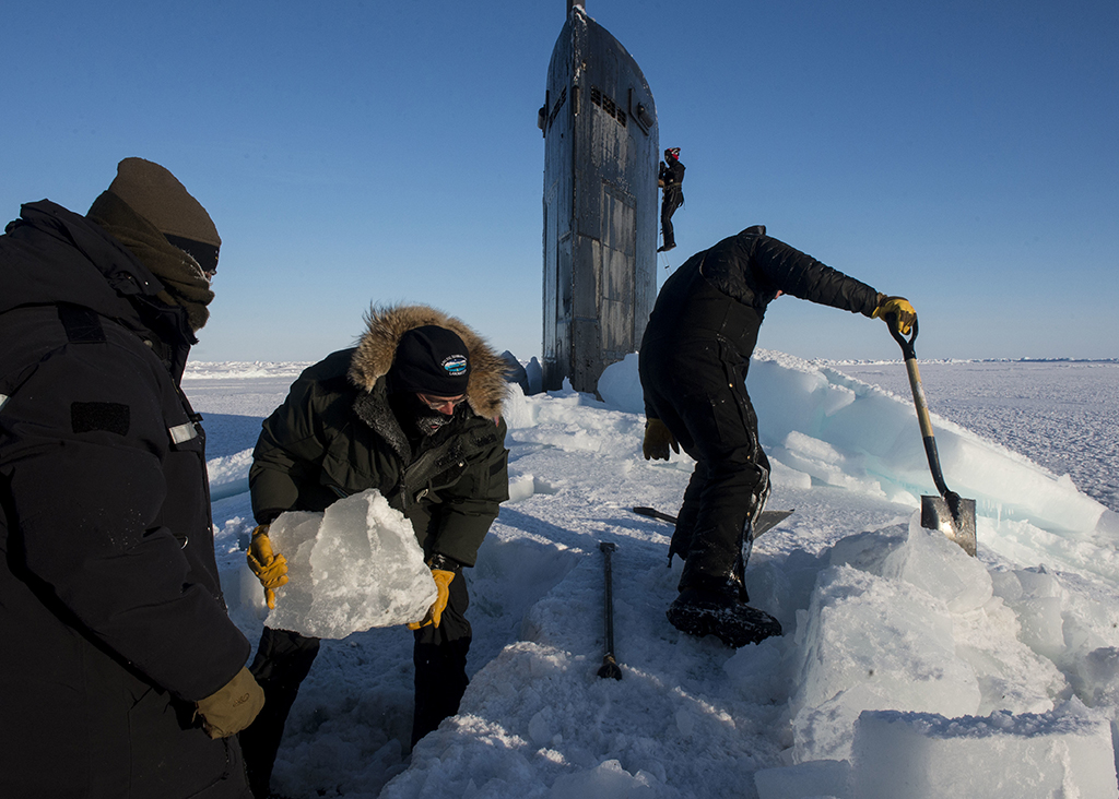 How Many Submarines Does It Take To Break The Ice?