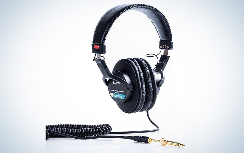 Sony large-diaphragm MDR7506 headphones