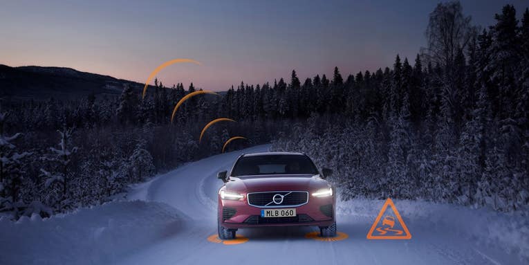 Volvo taught its cars to warn each other about icy roads