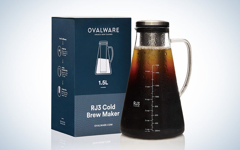 Ovalware iced coffee maker