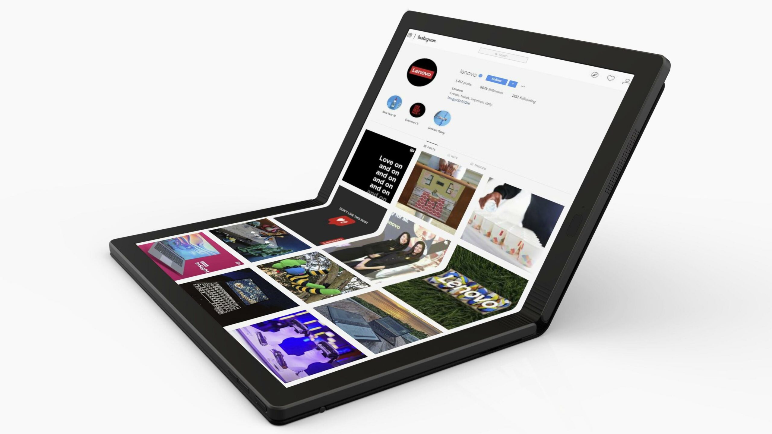 Lenovo built a laptop with a folding screen and it could be the future of portable PCs