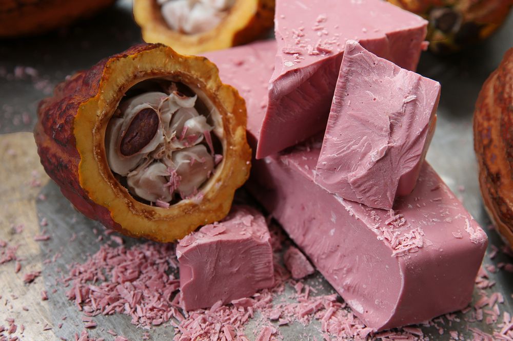 Naturally pink chocolate is finally here. But how is it made?