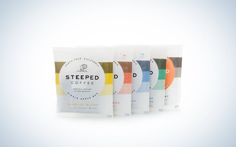 Steeped Coffee Single-serving coffee bags