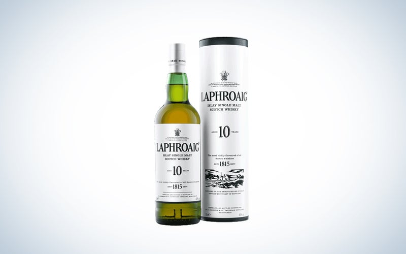 Laphroaig 10-year scotch whisky