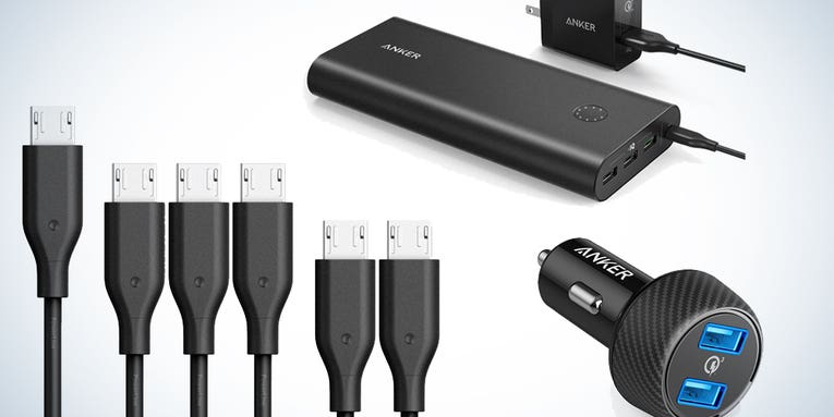 Up to 42 percent of Anker charging accessories and other great deals happening today