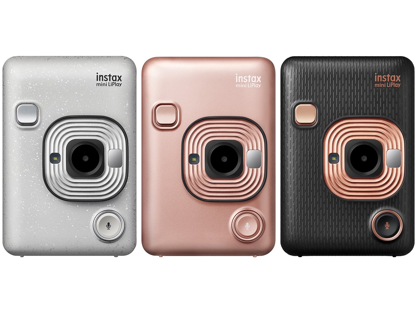 The Fujifilm Instax Mini LiPlay is an instant film camera that records sound