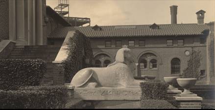 Sphinx Penn Museum vintage history Ramses Egyptian