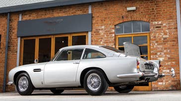 James Bond’s 1965 Aston Martin is up for auction, complete with working gadgets