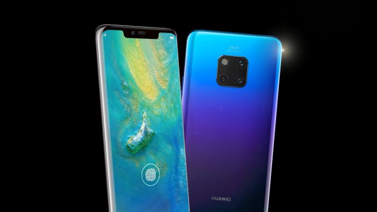 Huawei phone design mercurial blue