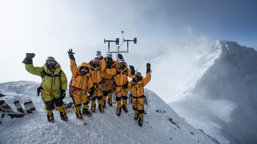 We battled hordes of tourists to put a weather station in Everest’s ‘death zone’
