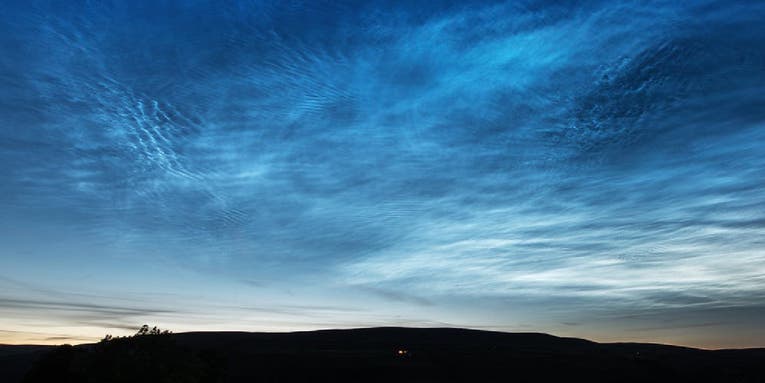 These rare blue clouds could be headed your way
