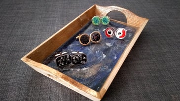 Make cufflinks from upcycled materials and look like a boss