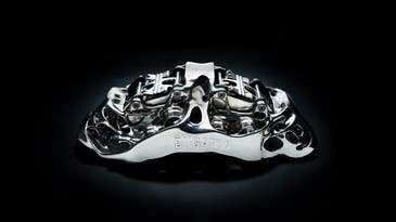 Bugatti 3D printed titanium brakes to stop its $3 million Chiron supercar
