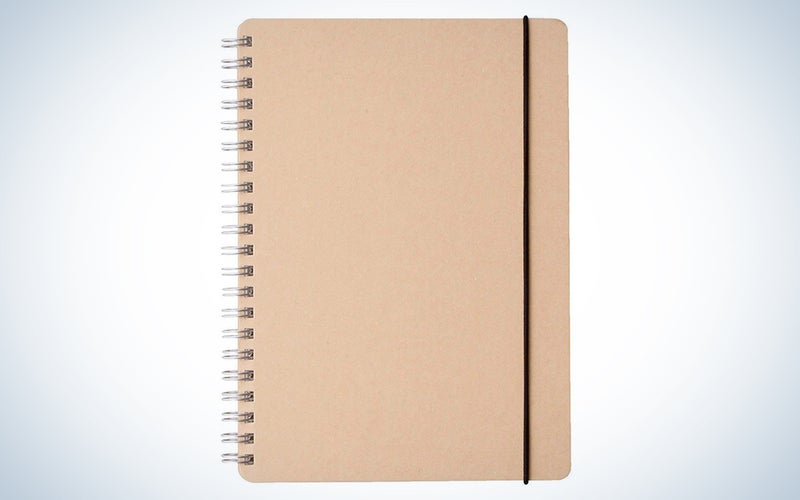 Muji Recycle Paper Double-ring Dot Grid Notebook