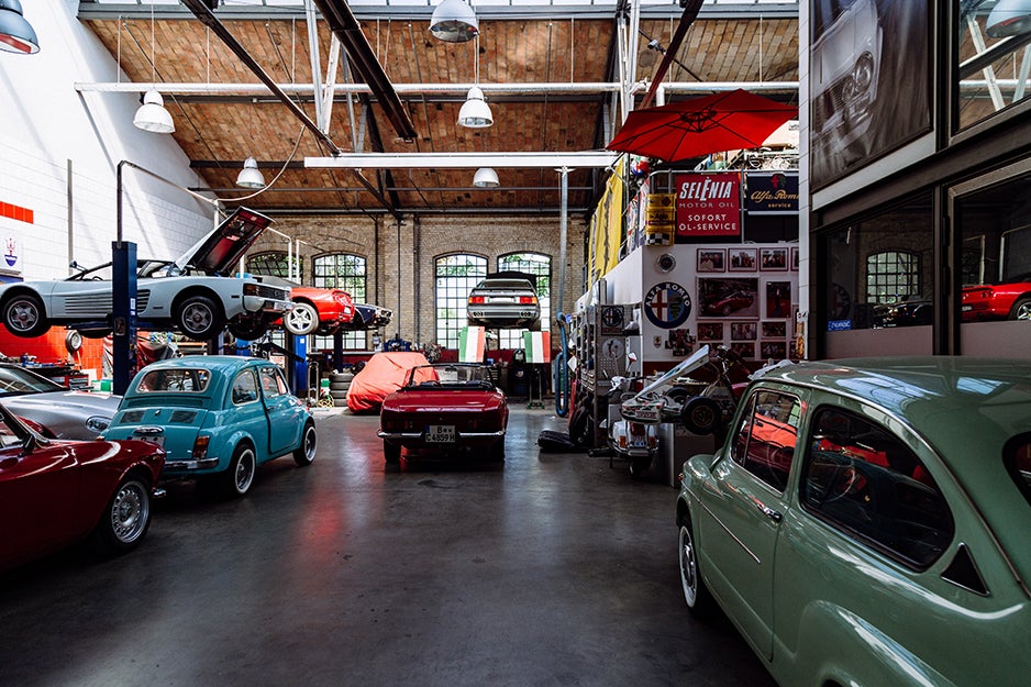 Auto products for a tricked-out garage.