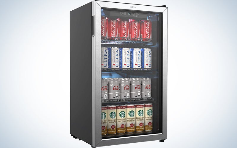 HomeLabs Beverage Refrigerator and Cooler