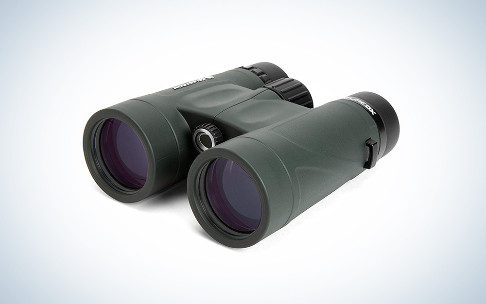 Celestron â Nature DX 8x42 Binoculars â Outdoor and Birding Binocular â Fully Multi-coated with BaK-4 Prisms â Rubber Armored â Fog & Waterproof Binoculars