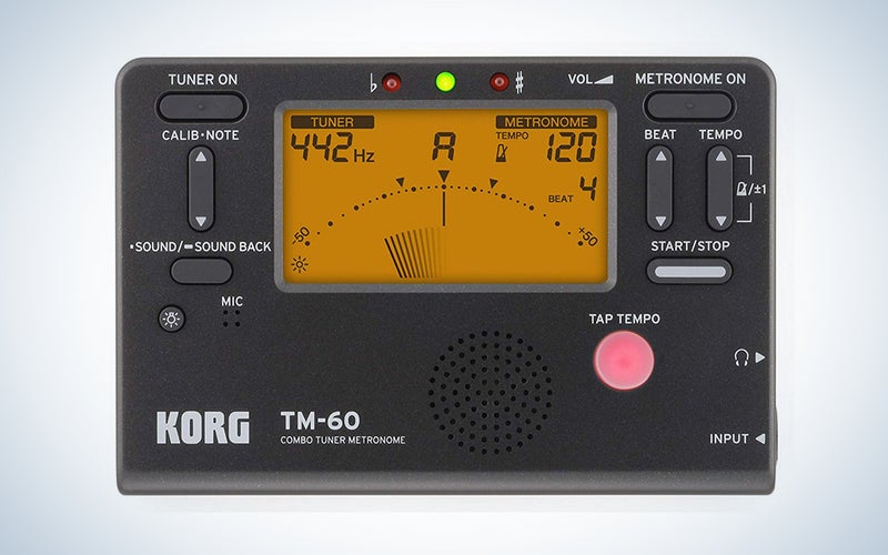 Korg TM60BK Tuner Metronome